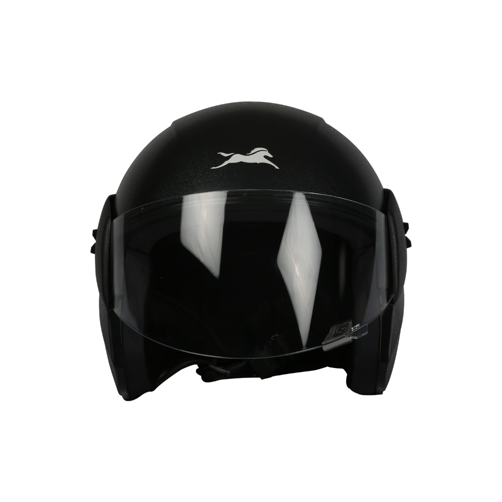 TVS Helmet Half Face Black ZE